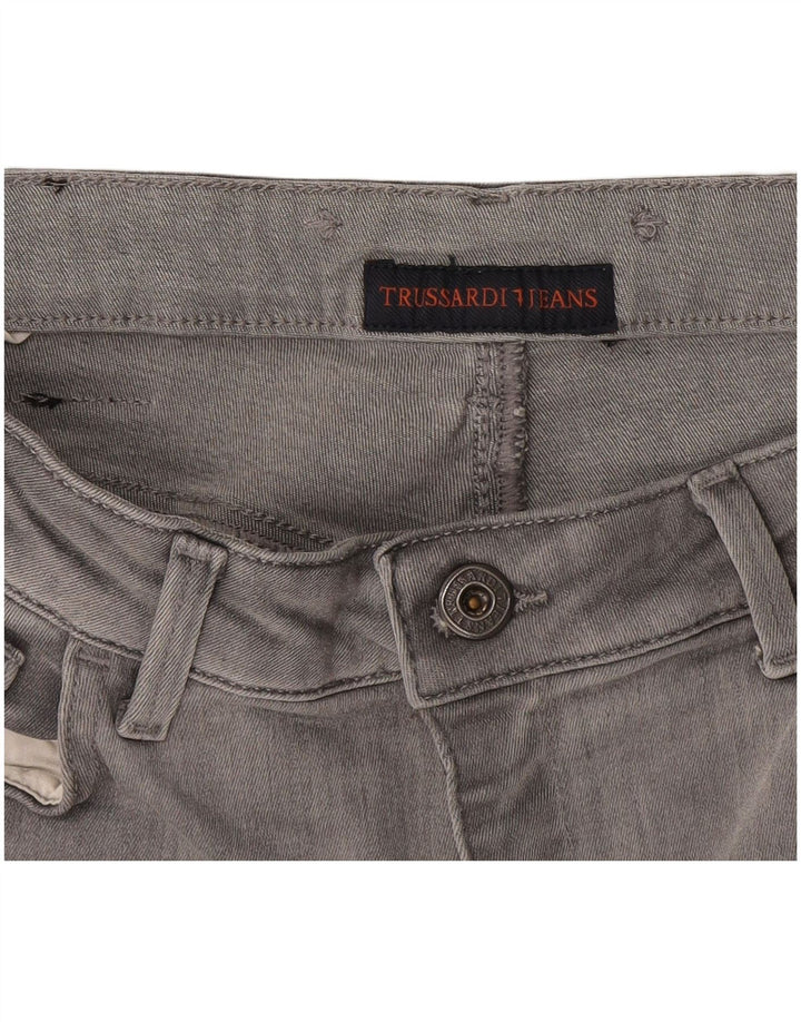 Damskie jeansy Skinny Trussardi W28 L31 szare