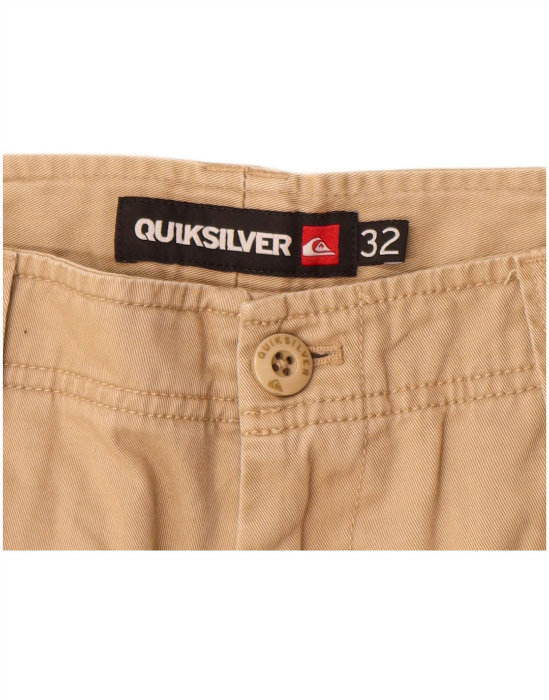 Męskie spodenki cargo QUIKSILVER W32 Średni beż, bawełna