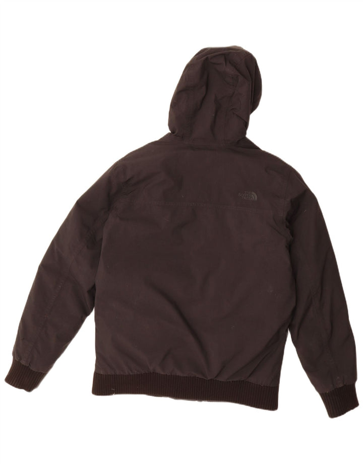 Wyściełana kurtka chłopięca z kapturem The North Face 14-15 lat XL, czarna, poliestrowa