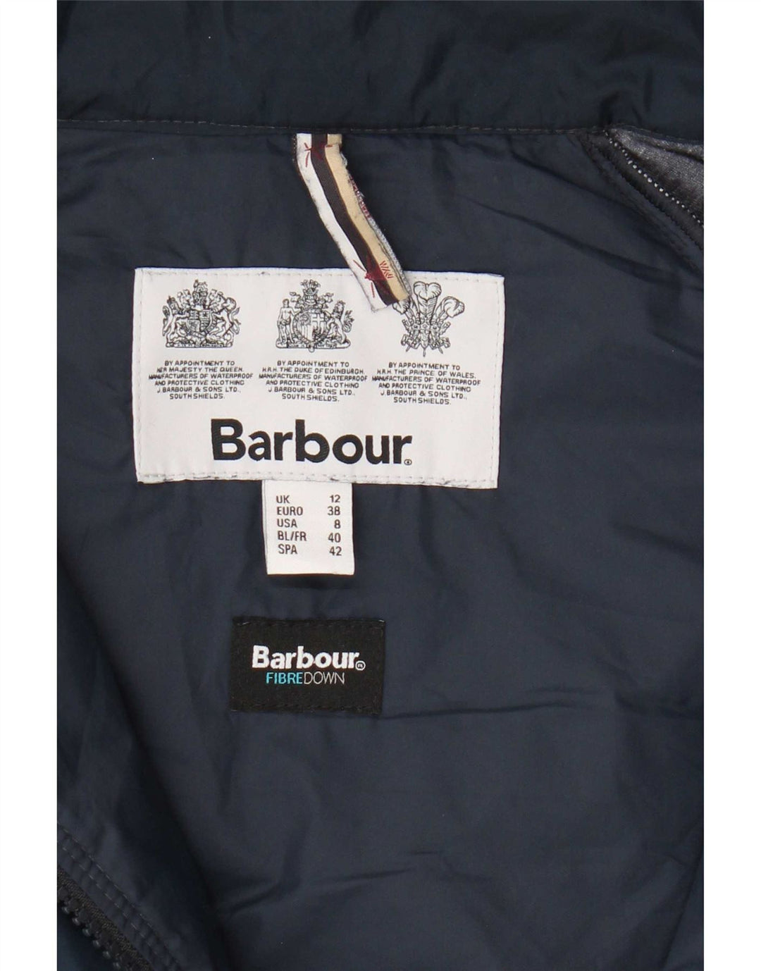 Damska kurtka dresowa Barbour UK 12 w kolorze średniego granatu