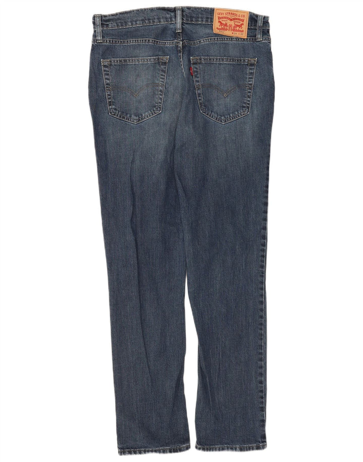 Męskie jeansy Levi's 511 Slim W34 L32 Niebieska bawełna
