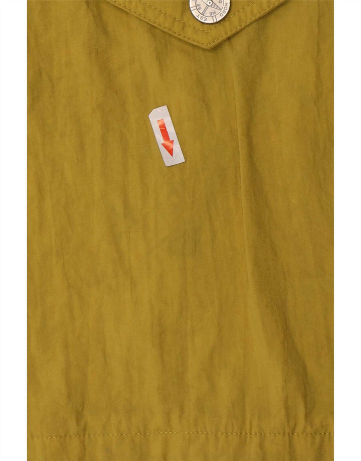 Vintage damska kurtka wiatrówka oversize EU 42, duża, żółta, poliamidowa