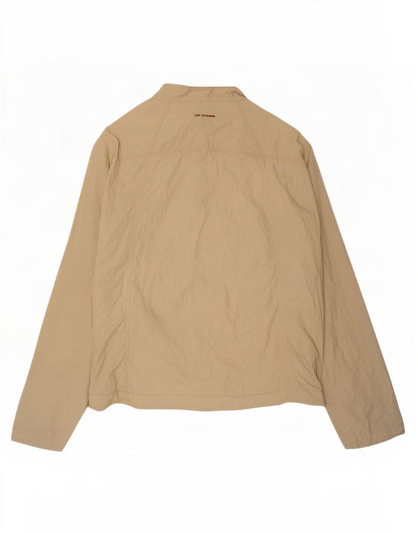 Męska kurtka bomber Lee Cooper UK 44 2XL, beżowy nylon