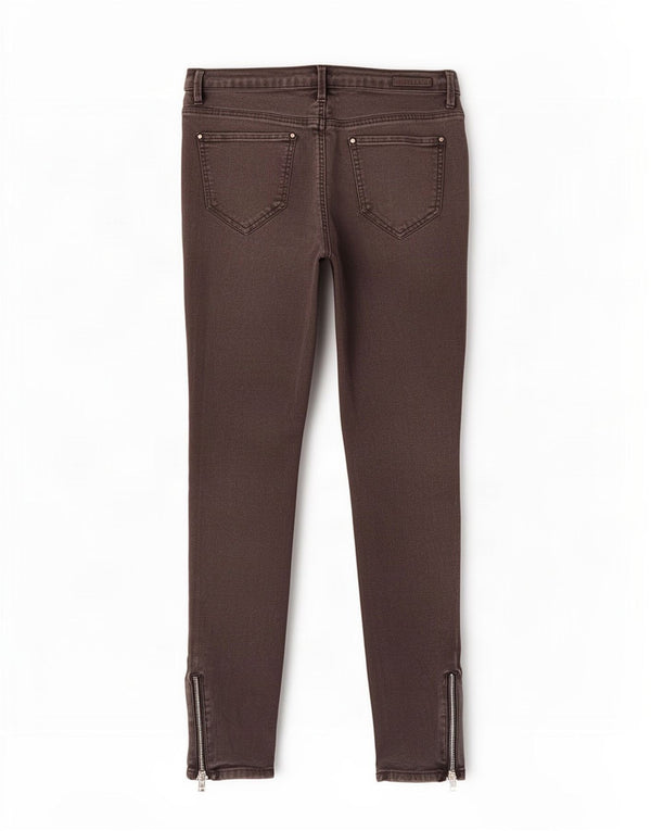 Damskie jeansy skinny Zara EU 42 Large W32 L28 Black