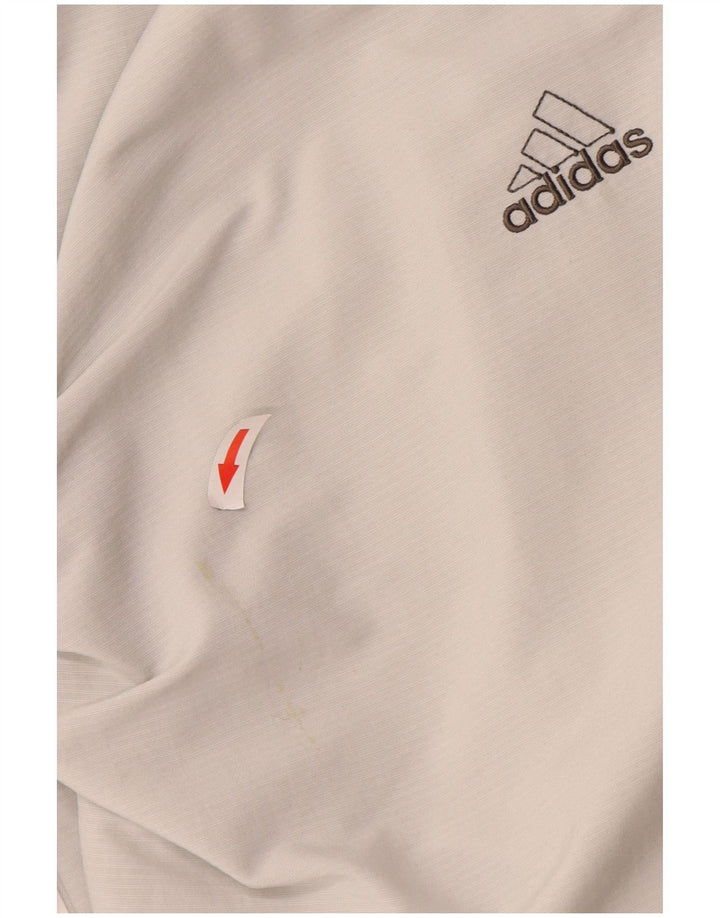 Męskie spodnie Capri Adidas W32 L21 Szary poliamid