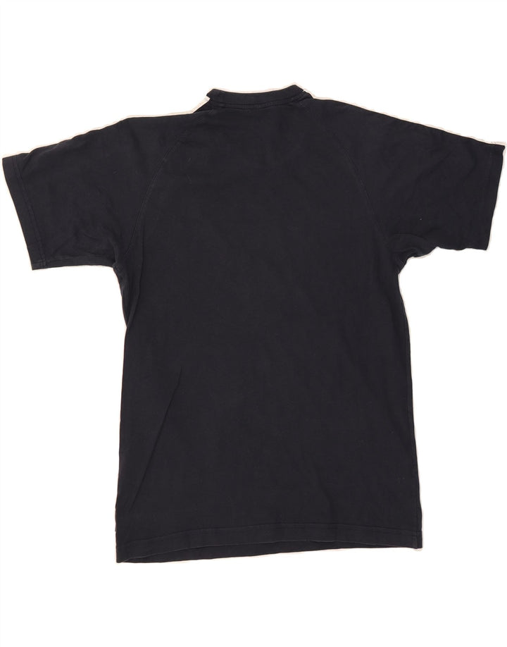 ADIDAS Mens T-Shirt Top Small Navy Blue Cotton Vintage Adidas and Second-Hand Adidas from Messina Hembry 