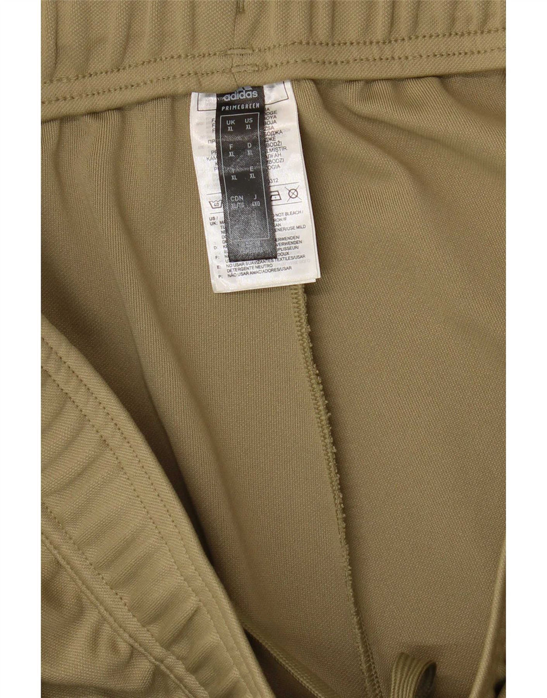 Męskie spodnie dresowe Adidas Aeroready XL Khaki Poliester