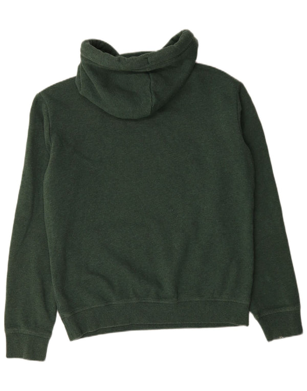 Męski sweter z kapturem Superdry, duży, zielony, bawełniany