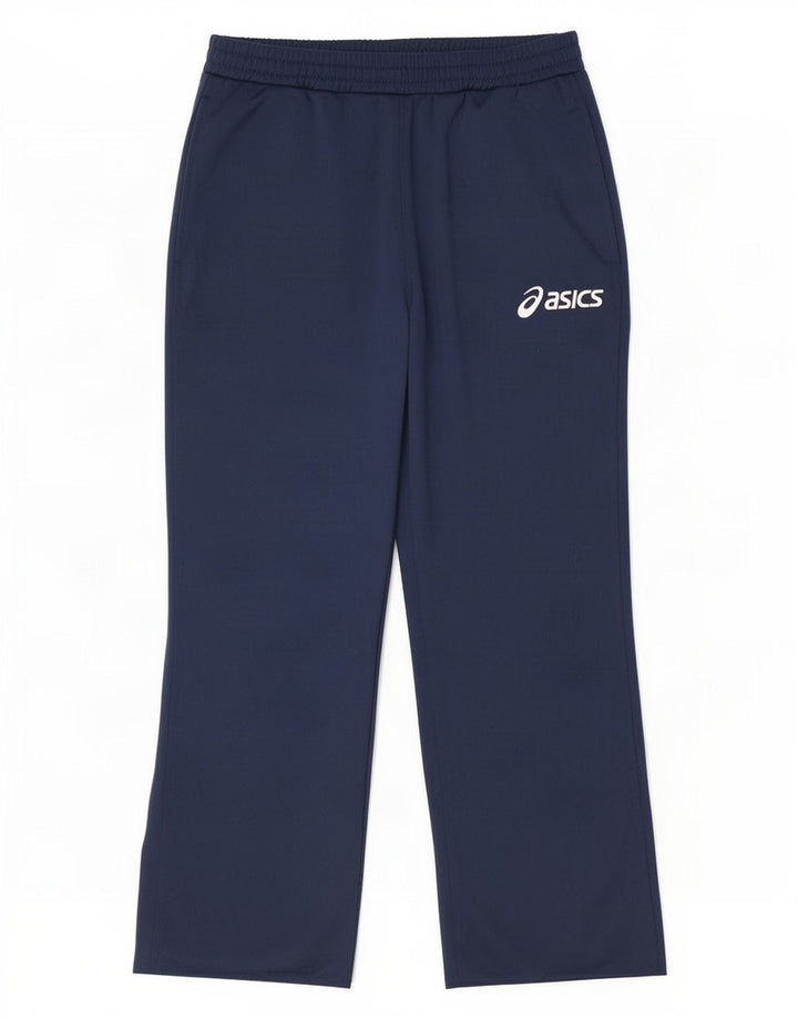 Spodnie dresowe chłopięce Asics 11-12 lat, granatowe, poliestrowe