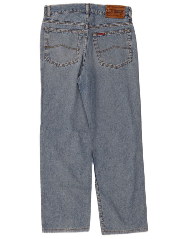 CARRERA Męskie proste dżinsy W30 L27 Niebieskie bawełniane