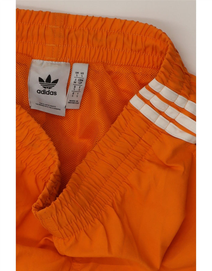 Męskie spodenki kąpielowe ADIDAS, małe, pomarańczowe