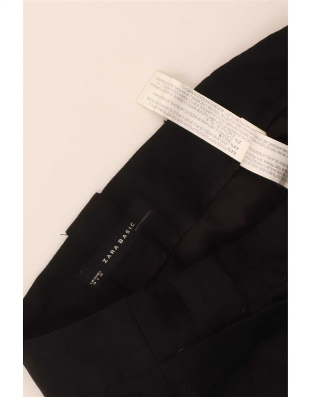 Spodnie damskie Zara Flare Chino EU 40 Medium W30 L32 Czarne