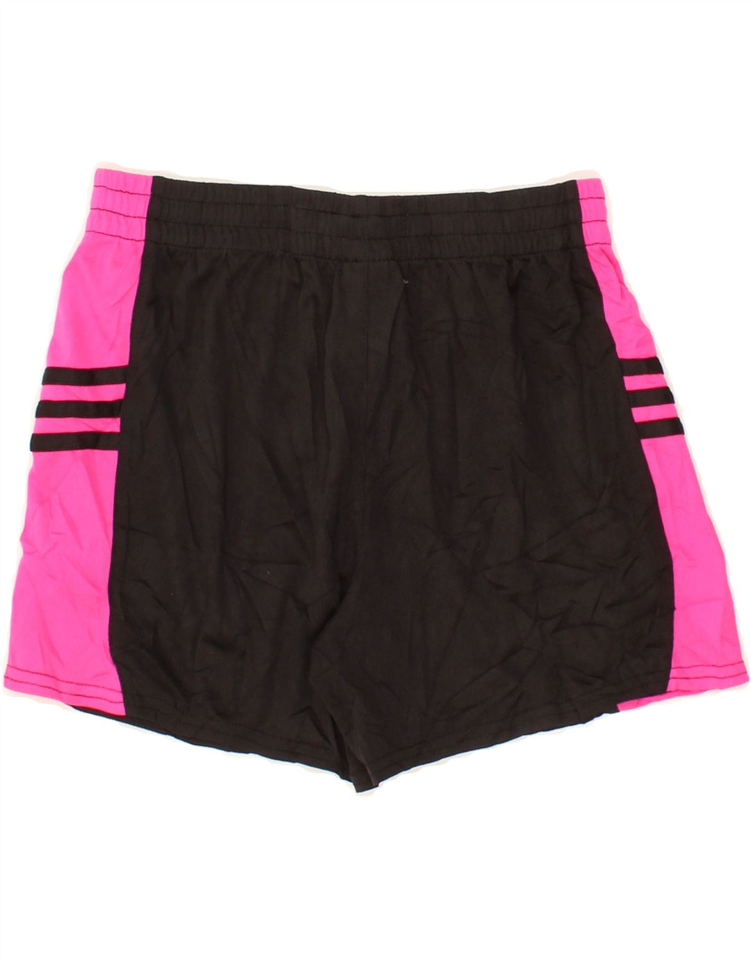 ADIDAS Boys Sport Shorts 12-13 Years Large Black Colourblock Polyester Vintage Adidas and Second-Hand Adidas from Messina Hembry 