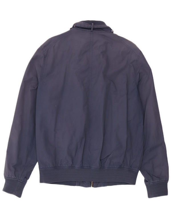 Męska kurtka bomber Schott UK 44 2XL granatowa, bawełniana