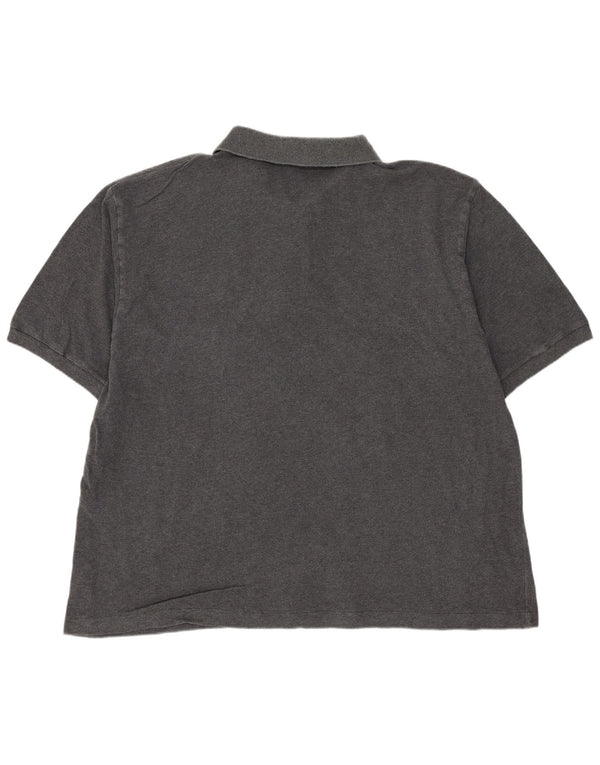 Męska koszulka polo SERGIO TACCHINI IT 58 2XL Szara bawełna