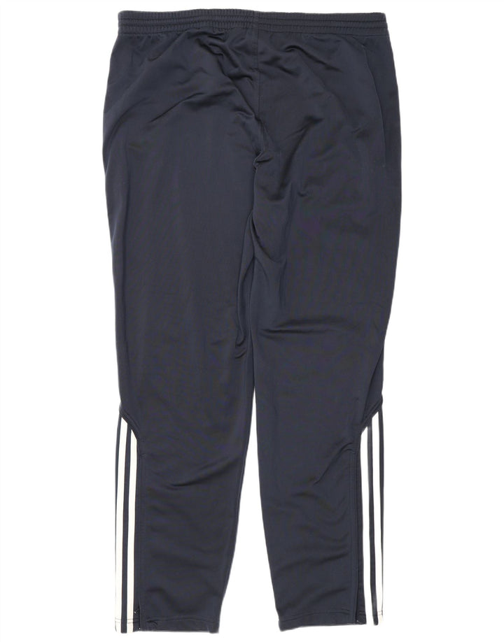Męskie spodnie dresowe Adidas UK 40/42 Średni granatowy poliester