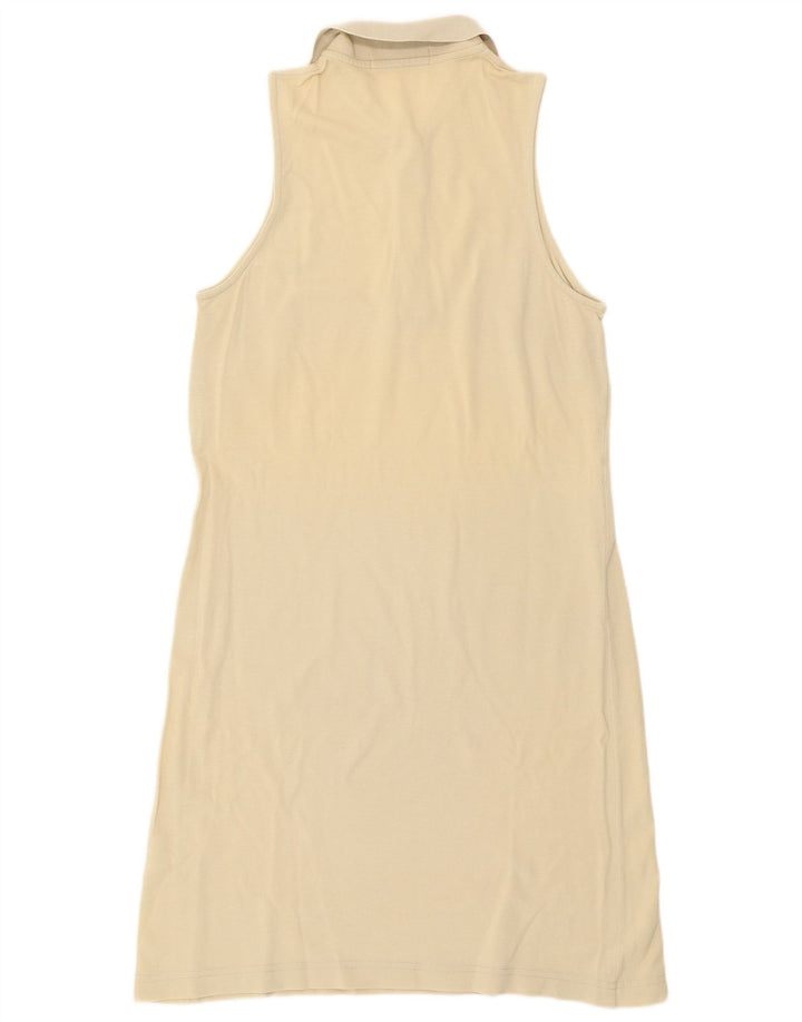 Damska sukienka polo bez rękawów Fila IT 44, średnia beżowa bawełna