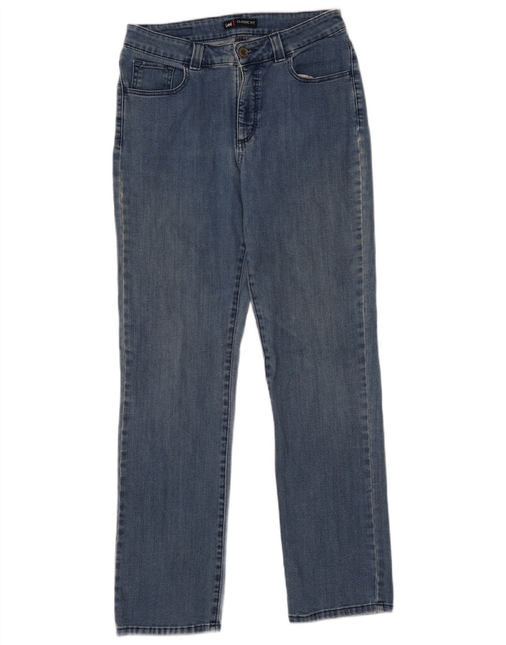 Damskie jeansy LEE Classic Fit Straight W32 L31 Niebieskie