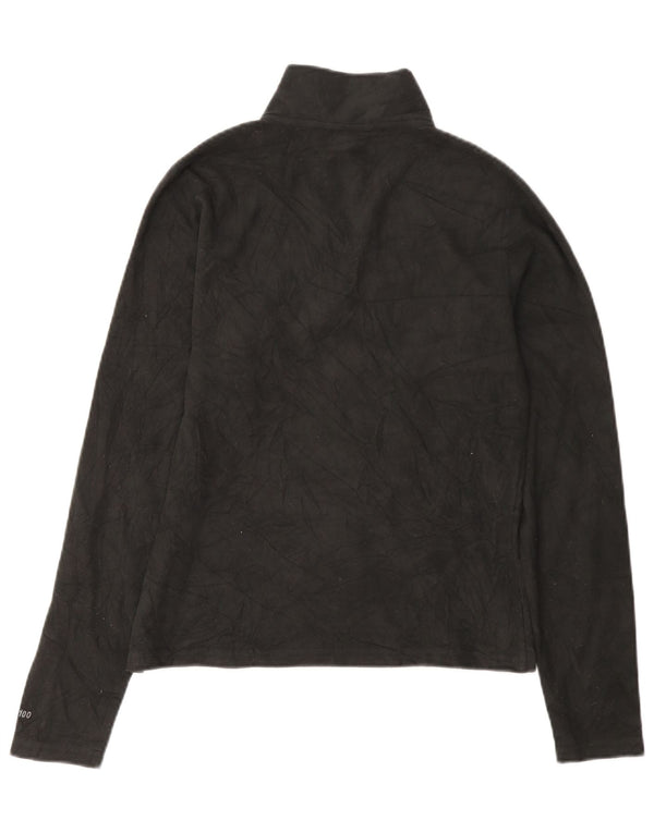 Damski sweter polarowy The North Face o luźnym kroju i zapinanym na zamek UK 6 XS, szary