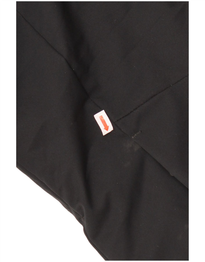 Damska wodoodporna kurtka z kapturem Rossignol UK 14, duża, czarna, poliestrowa