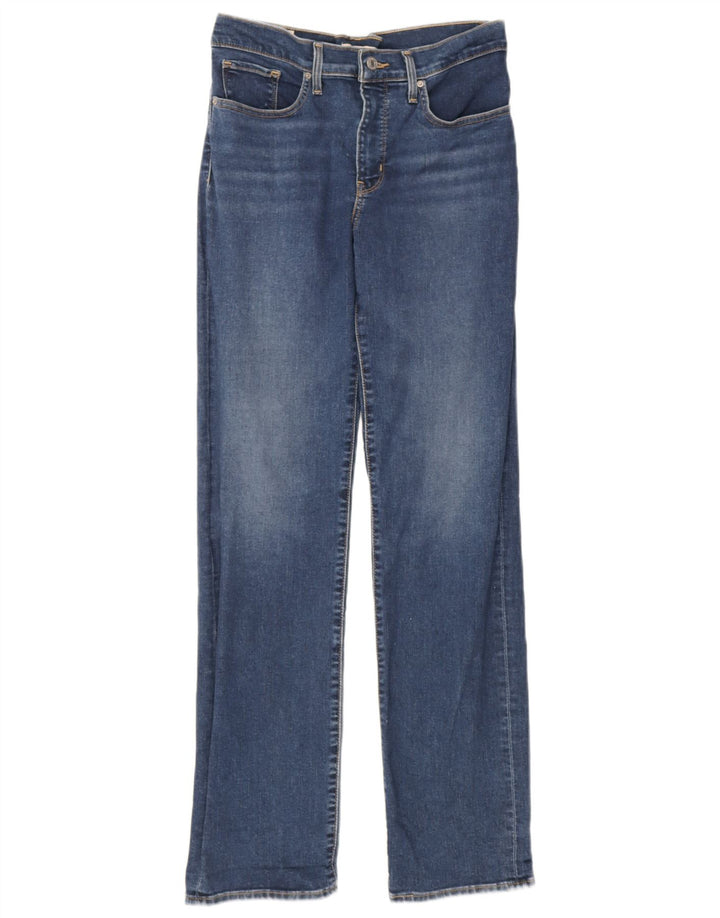 Damskie jeansy Levi's 314 Shaping Straight W30 L32 Niebieskie