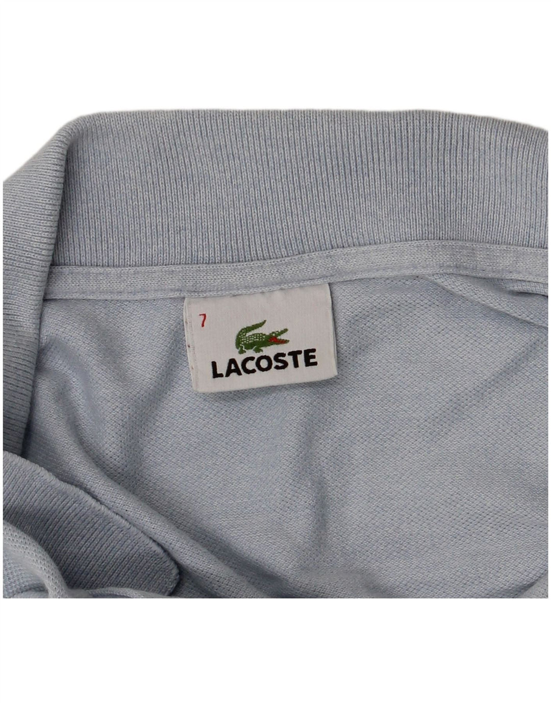 Męska koszulka polo Lacoste, rozmiar 7, 2XL, niebieska, bawełniana