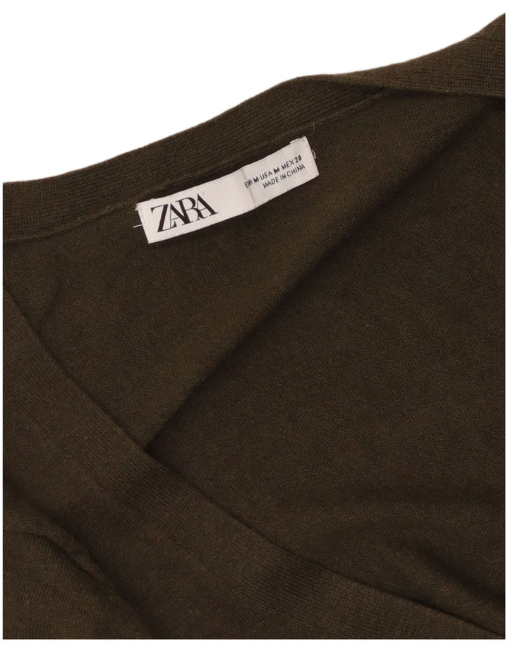 Sweter damski Zara Cardigan UK 12 Medium Khaki