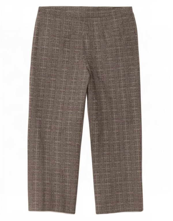 Spodnie damskie Marks & Spencer UK 18 XL W36 L28 Szara krata