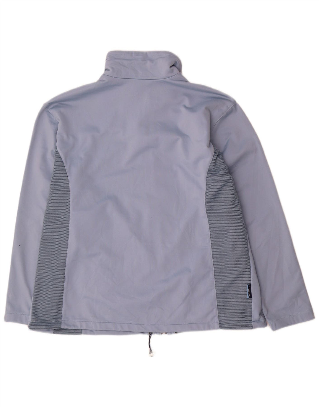 Damska bluza dresowa typu oversize Diadora UK 16, duża niebieska, z blokami kolorów