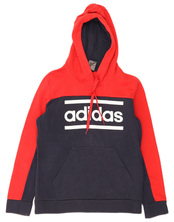 Męska bluza z kapturem Adidas Graphic UK 16/18 Duży granatowy blok kolorów
