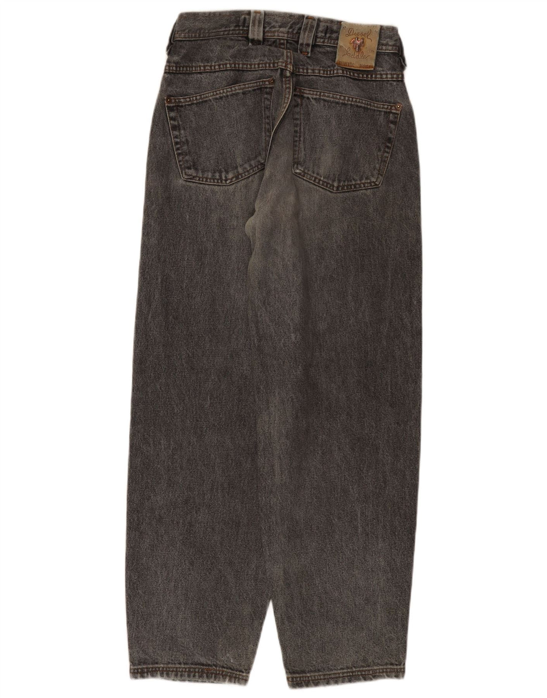 DIESEL Męskie zwężane dżinsy W30 L29 Szara bawełna
