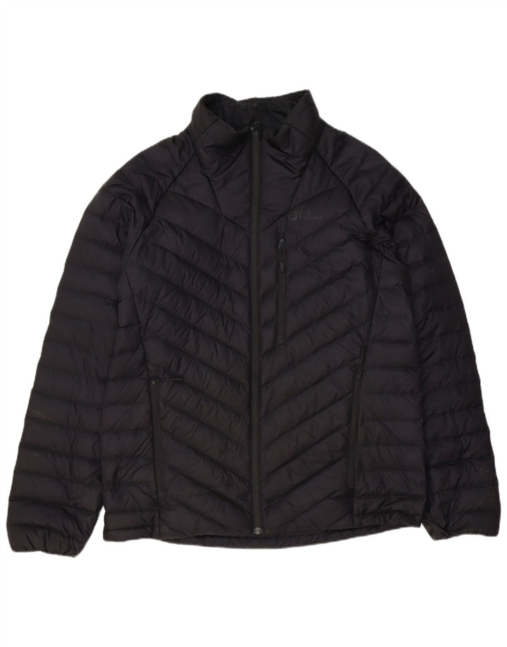 Męska ocieplana kurtka Jack Wolfskin UK 42 XL, czarny poliester