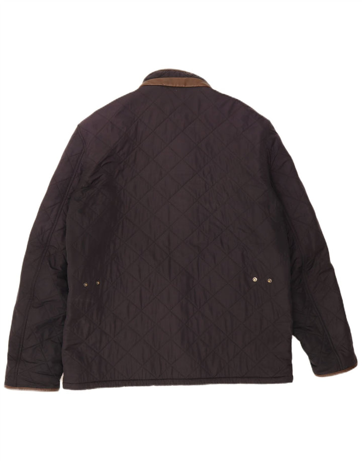 Męska pikowana kurtka Barbour UK 42 XL granatowa