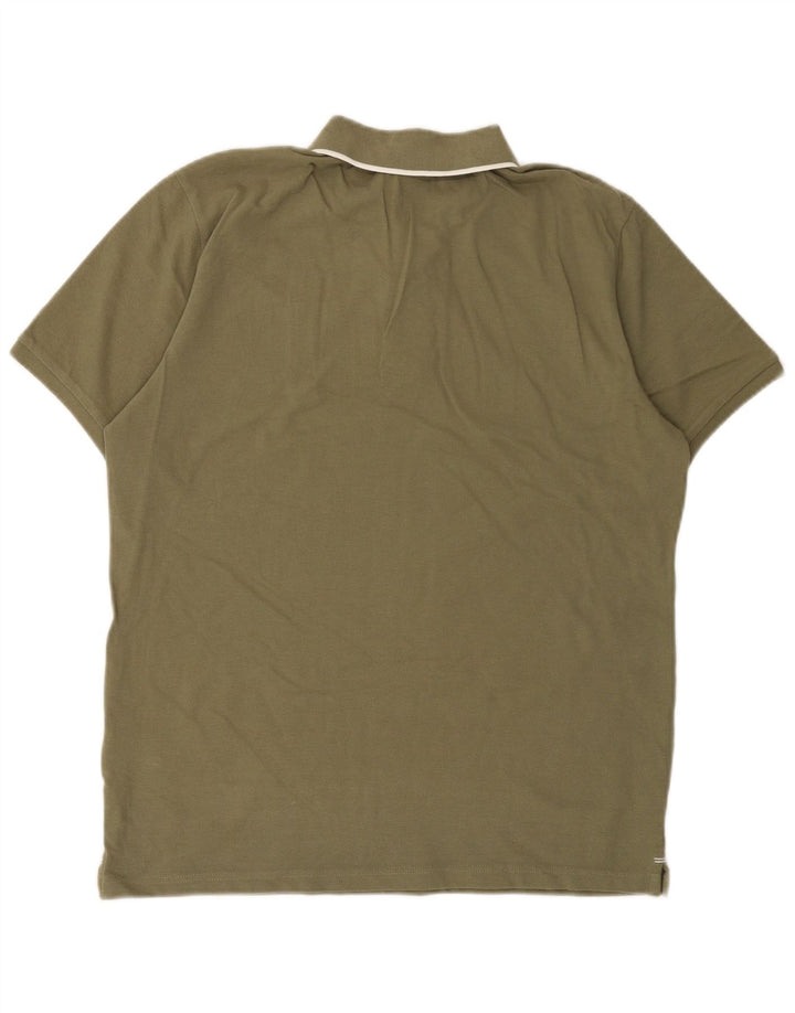 Męska koszulka polo North Sails, średnia, bawełniana khaki
