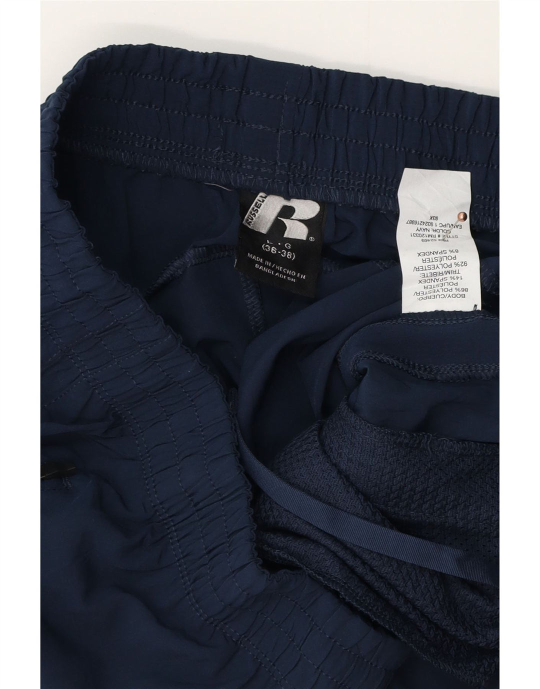 Męskie spodnie dresowe RUSSELL ATHLETIC Dri-Power, duże, granatowe