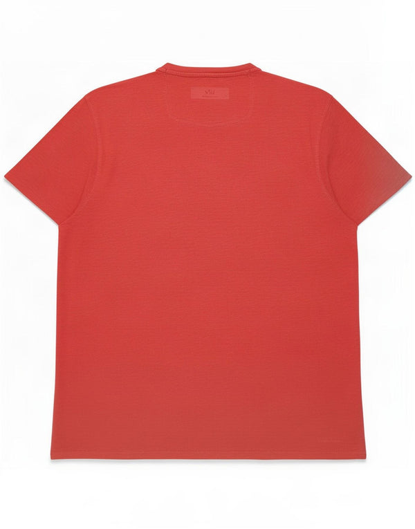 T-shirt męski Fat Face Top 2XL, czerwony, bawełniany