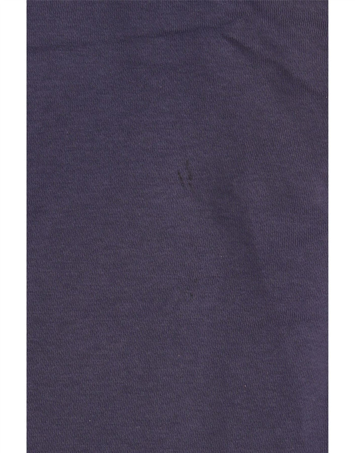 Męski sweter z kapturem Nike, duży, granatowy, bawełniany