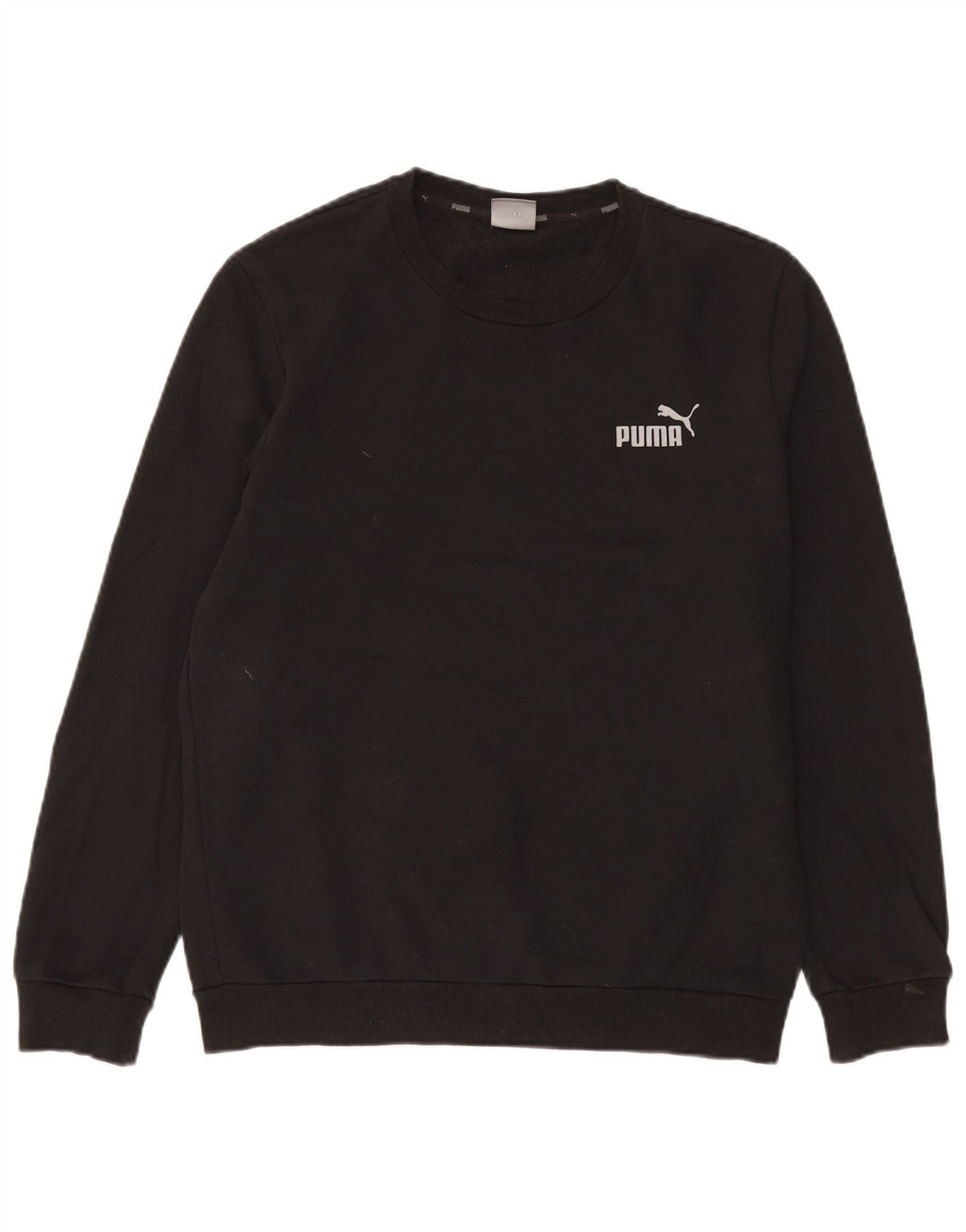 Męska bluza Puma Sweter, mała, czarna, bawełniana