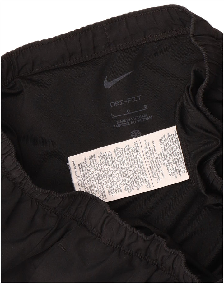 Męskie spodenki sportowe Nike Dri Fit, duże, czarne, poliestrowe