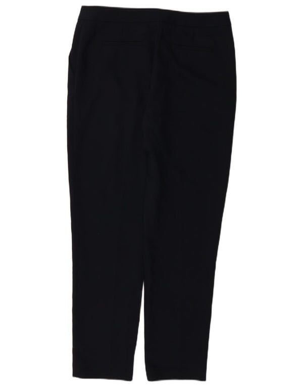 Damskie zwężane spodnie Chino Hobbs UK 12 Medium W32 L28 Granatowa bawełna