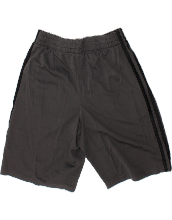 ADIDAS Boys Sport Shorts 10-11 Years Medium  Grey Polyester Vintage Adidas and Second-Hand Adidas from Messina Hembry 