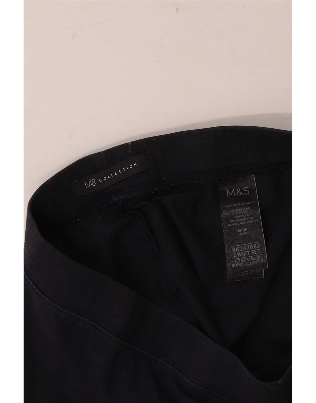 Legginsy damskie Marks & Spencer UK 10, małe, granatowe, bawełniane