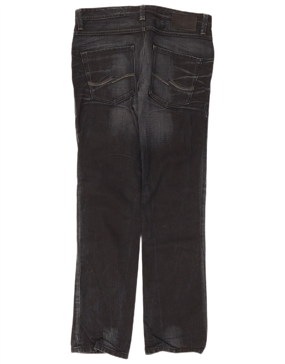 Męskie proste dżinsy Jack & Jones W36 L34 Czarne