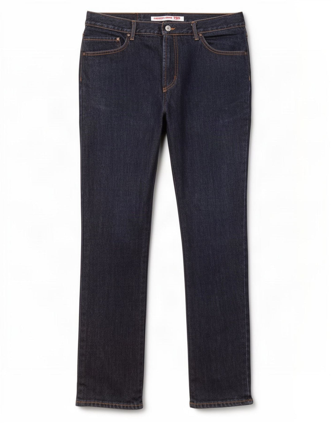 Damskie jeansy Carrera 700 Slim W36 L32 Granatowa bawełna