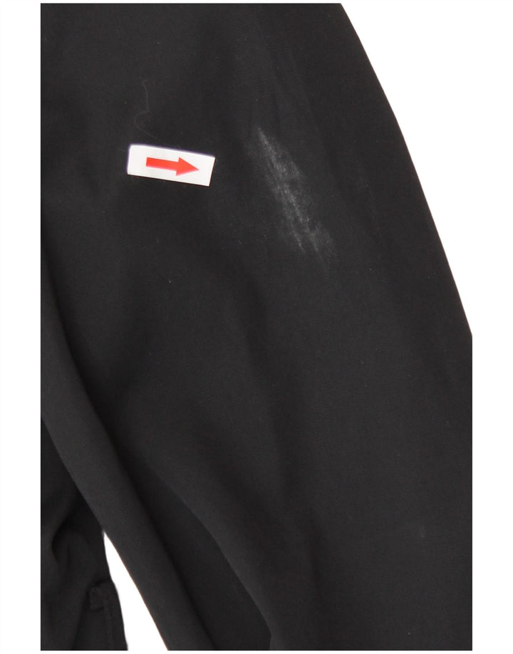 Damski trencz Zara UK 6 XS, czarny nylon