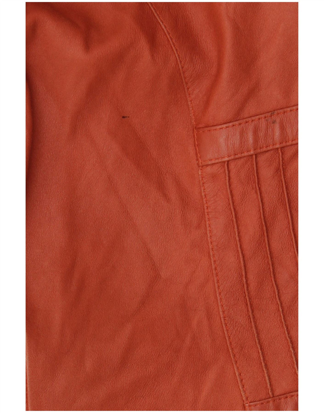 ELEGANCE PARIS Damska marynarka zapinana na 2 guziki UK 20 2XL Brązowa skóra