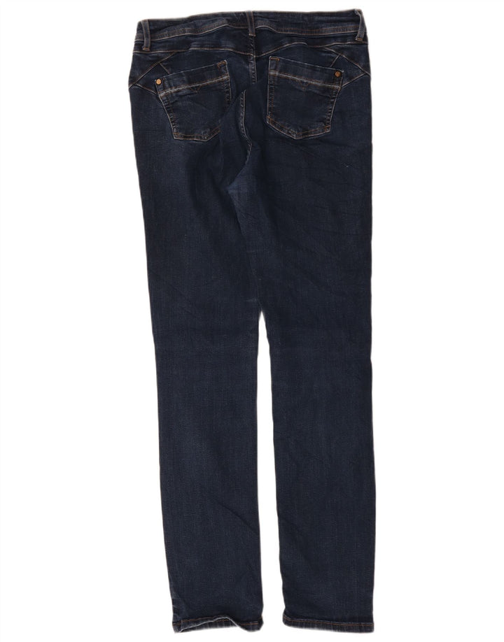 Marks & Spencer Damskie Per Una Slim Jeans UK 12 Medium W32 L30 Granatowe