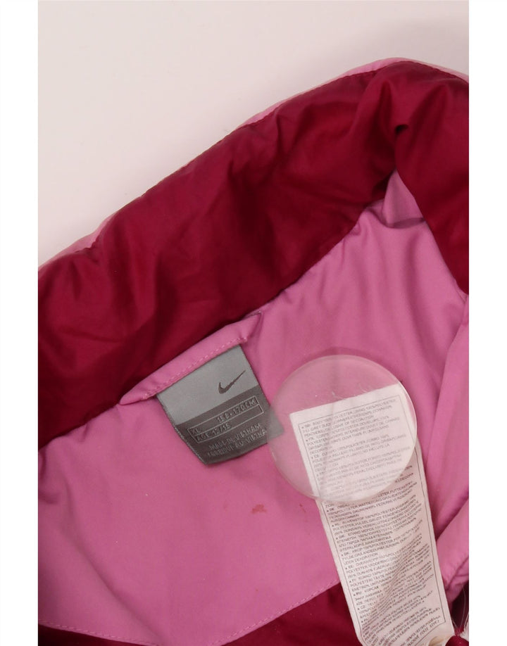 Wyściełana kurtka dziewczęca Nike 13-14 lat XL, różowa, poliestrowa