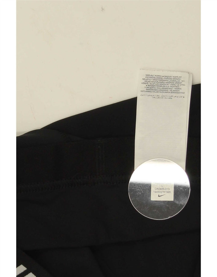 Damskie legginsy Nike Graphic UK 14, duże, czarne, poliestrowe