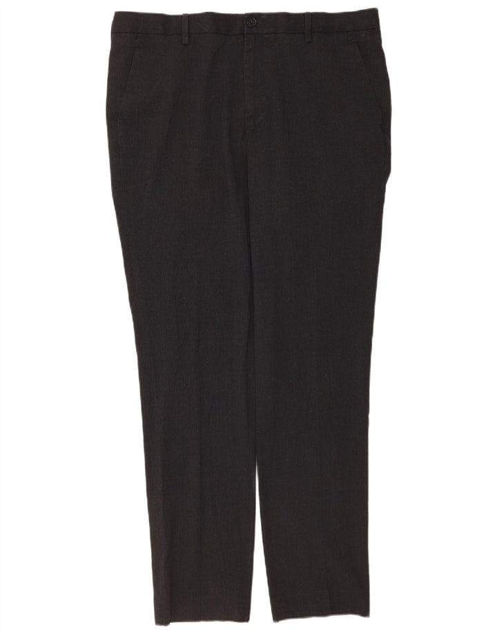 Marks & Spencer Męskie spodnie typu slim chino W36 L31 szare